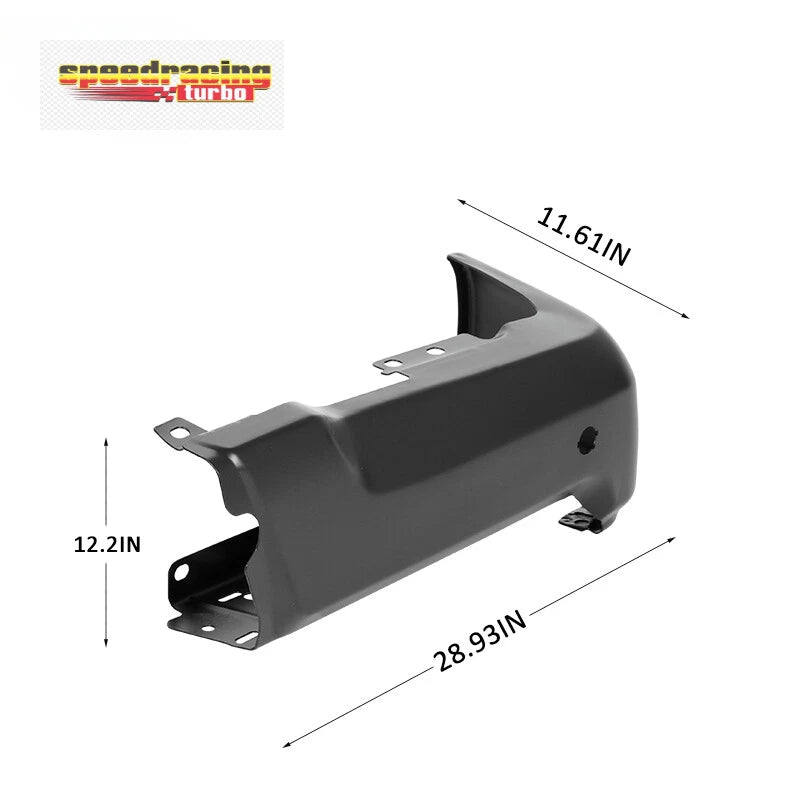 Painted Rear Left Bumper Face Bar for Ford F250 F350 (2017–2022)
