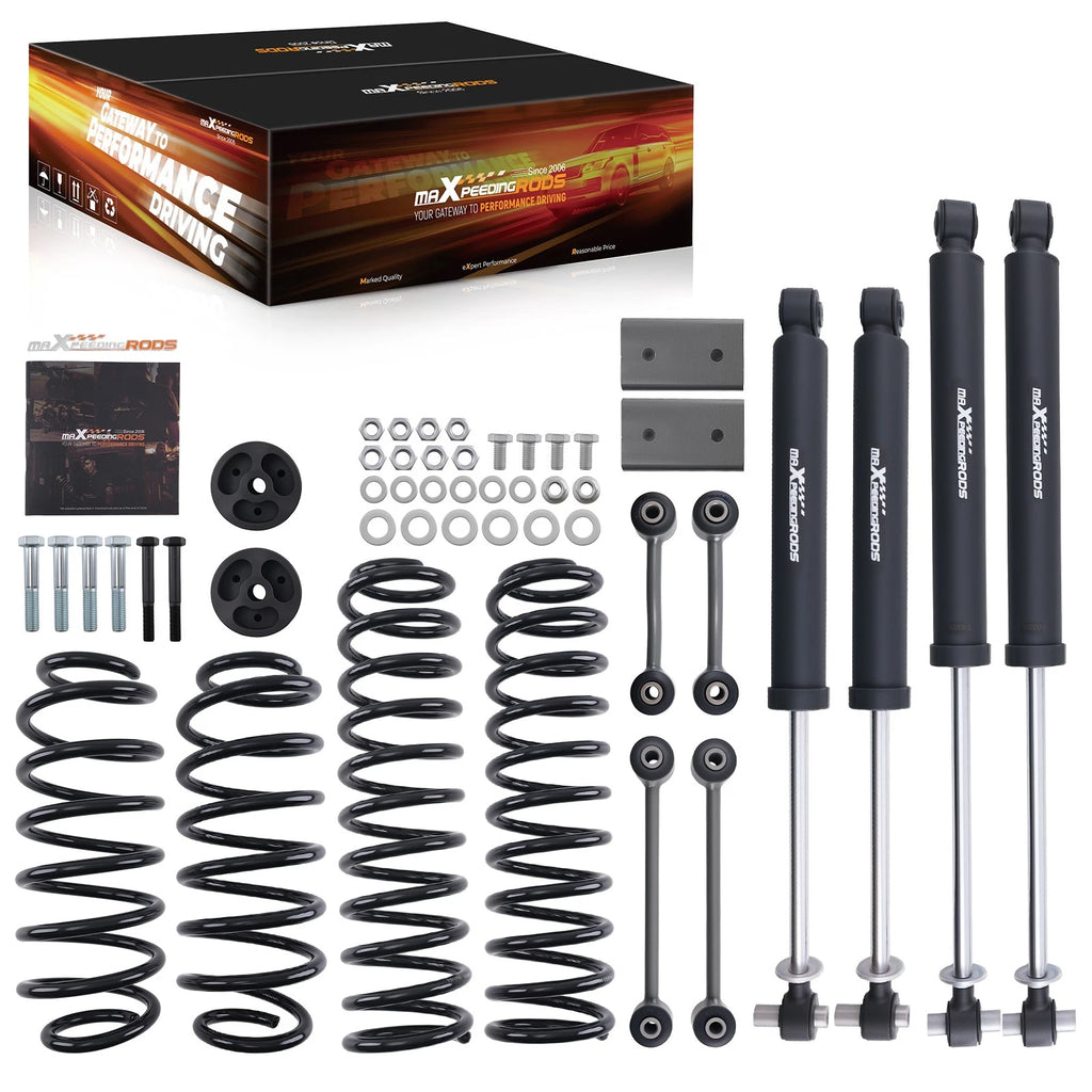 2.5" Lift Kit with Shock Absorbers for Jeep Wrangler JL Unlimited (2018–2023)