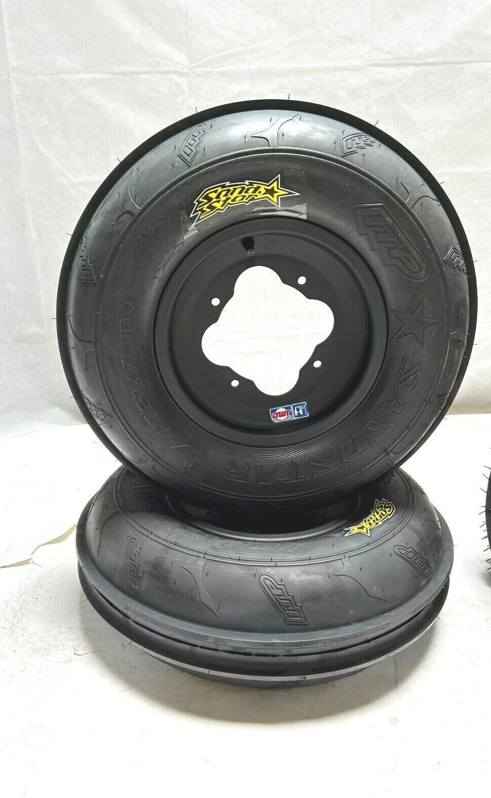 Set of 2 ITP Sand Star Paddle Tires for Yamaha Raptor YFZ Banshee (2003–2023)