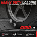 Curb Ramp 1PC 38.6"L x 15"W x 5.9"H 4000lbs Capacity for Households Warehouses