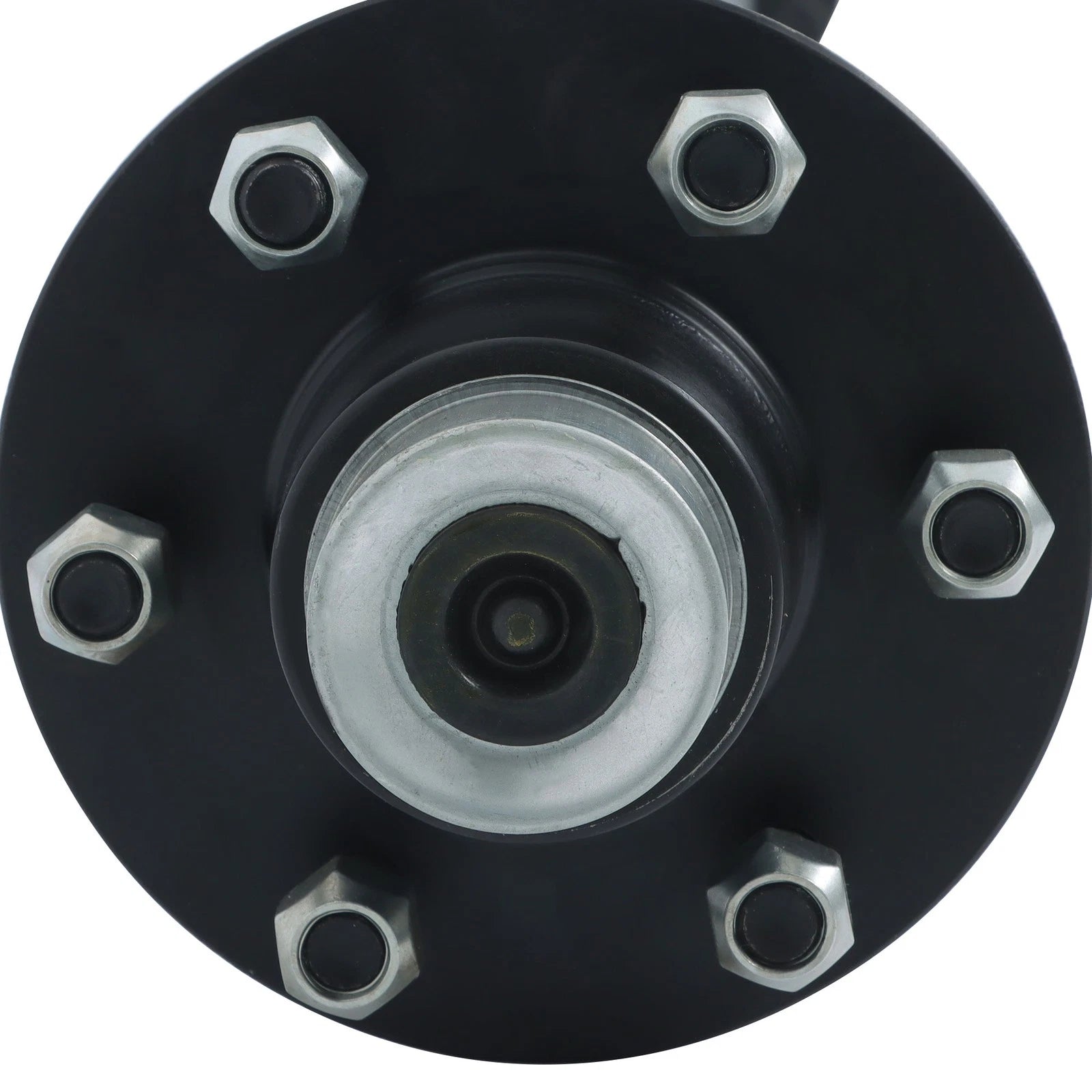 6K Trailer Axle for 6 Lug Vehicles (73" Hub Face, 58" Spring Center)