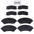 Set of 8 Ceramic Brake Pads for Cadillac DeVille, Chevy Venture