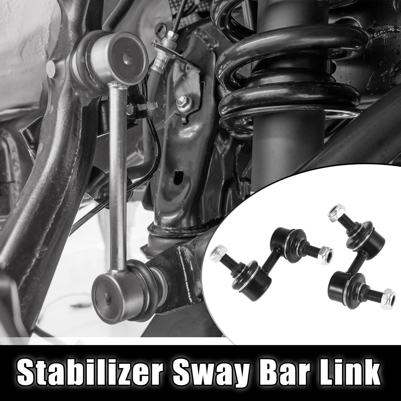 2 Pcs Front Sway Bar Links K90454 K90455 for Honda Civic 
