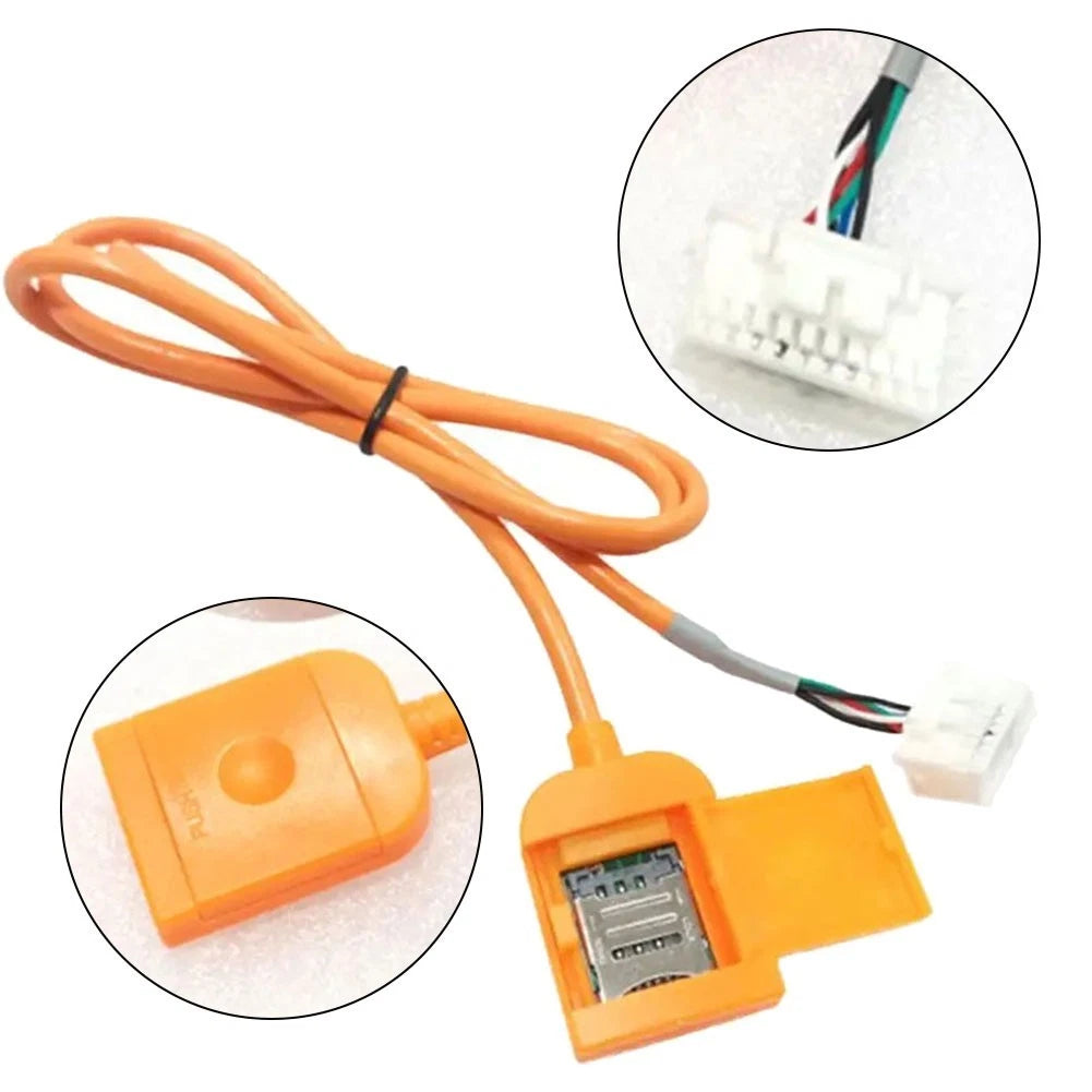 4G SIM Card Slot Adapter Cable Connector for Android Radio Head Unit