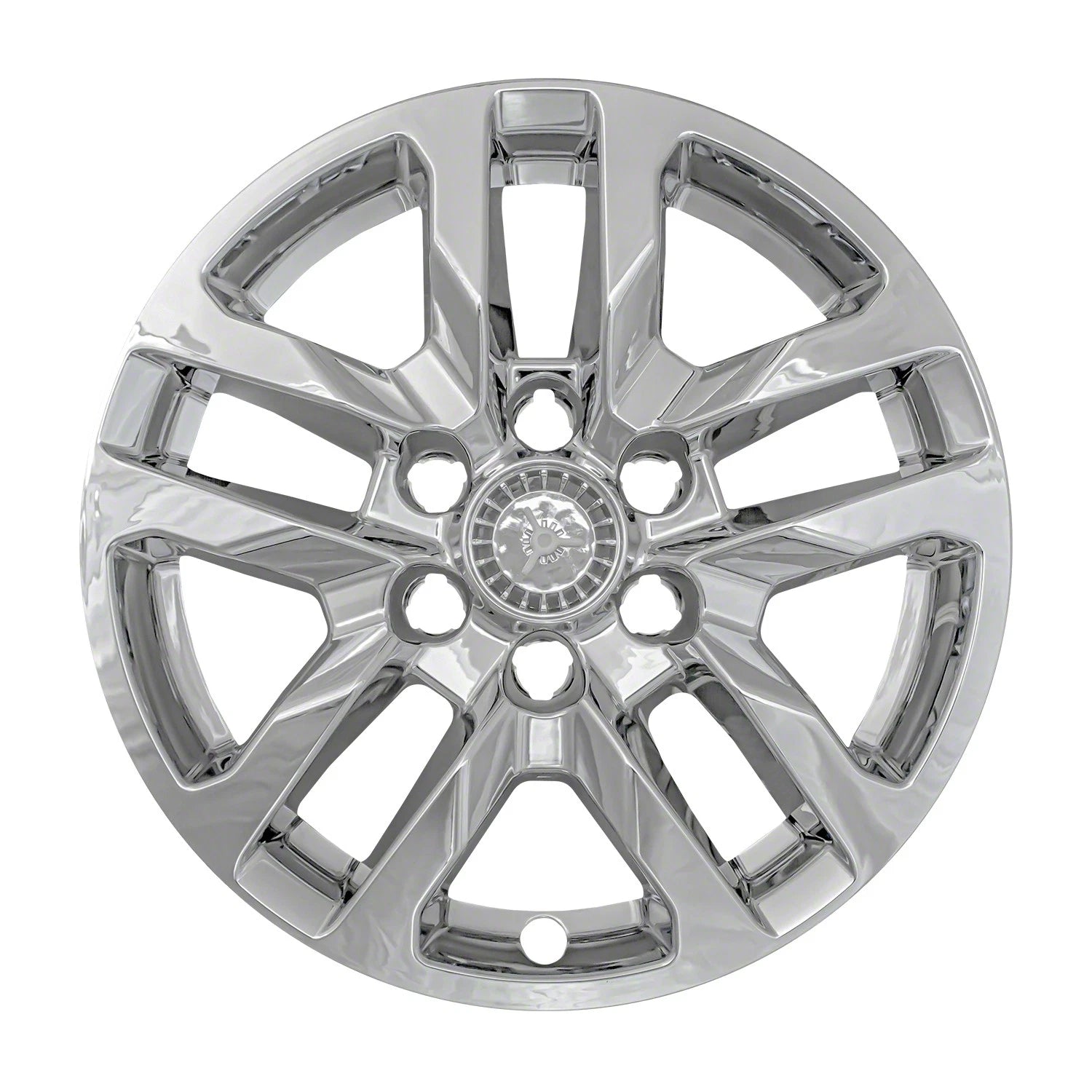 Wheel Skins Hub Caps Chrome 18 Inch for 2019–2021 Silverado 1500