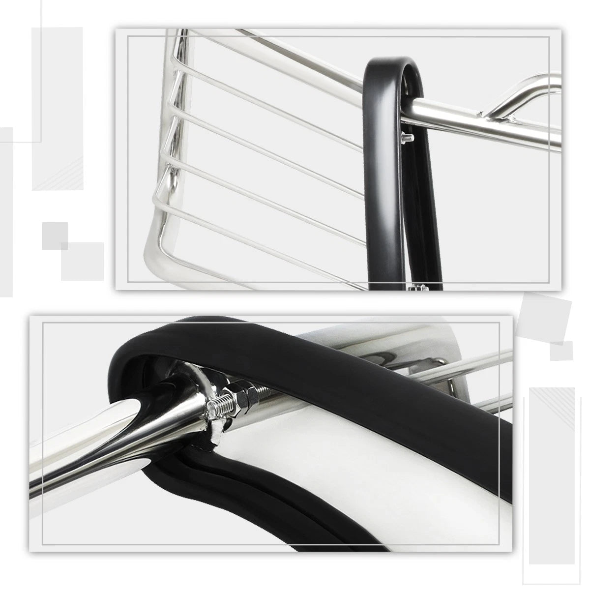 Chrome Bumper Brush Grill Guard for Chevy Silverado 1500HD/2500 (2003–2007)