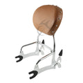 12" Backrest Sissy Bar Pad for Indian Chief Vintage (2014–2018) Chrome/Black