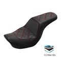 Gel Seat for Harley Low Rider FXDL, Street, Fat Bob (2006–2017)