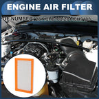 Cabin Air Filter No. 28113H9100 for Hyundai Accent (2018–2022)