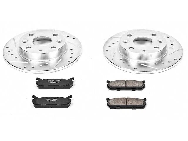 Rear Brake Pad and Rotor Kit for Mazda Miata (1990–1993) TF129XS