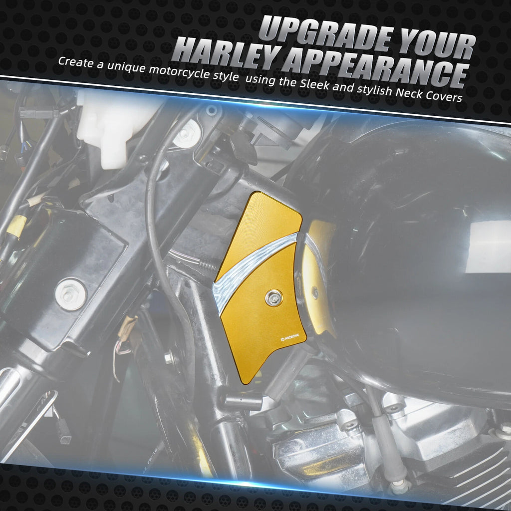 Anodized Neck Covers for Harley Road Glide FLTRX Special FLTRXS (2017–2022)