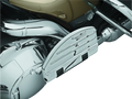 Kuryakyn ISO Passenger Floorboards Chrome for Harley Davidson FLHR (2008–2009)
