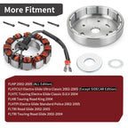 45Amp Stator Flywheel Rotor for Harley Electra Glide, Road Glide, Road King (–)