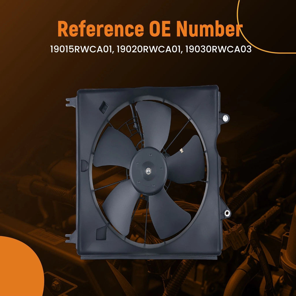 Electric Engine Fan for Acura RDX (2010–2012) 240W 2 Pins