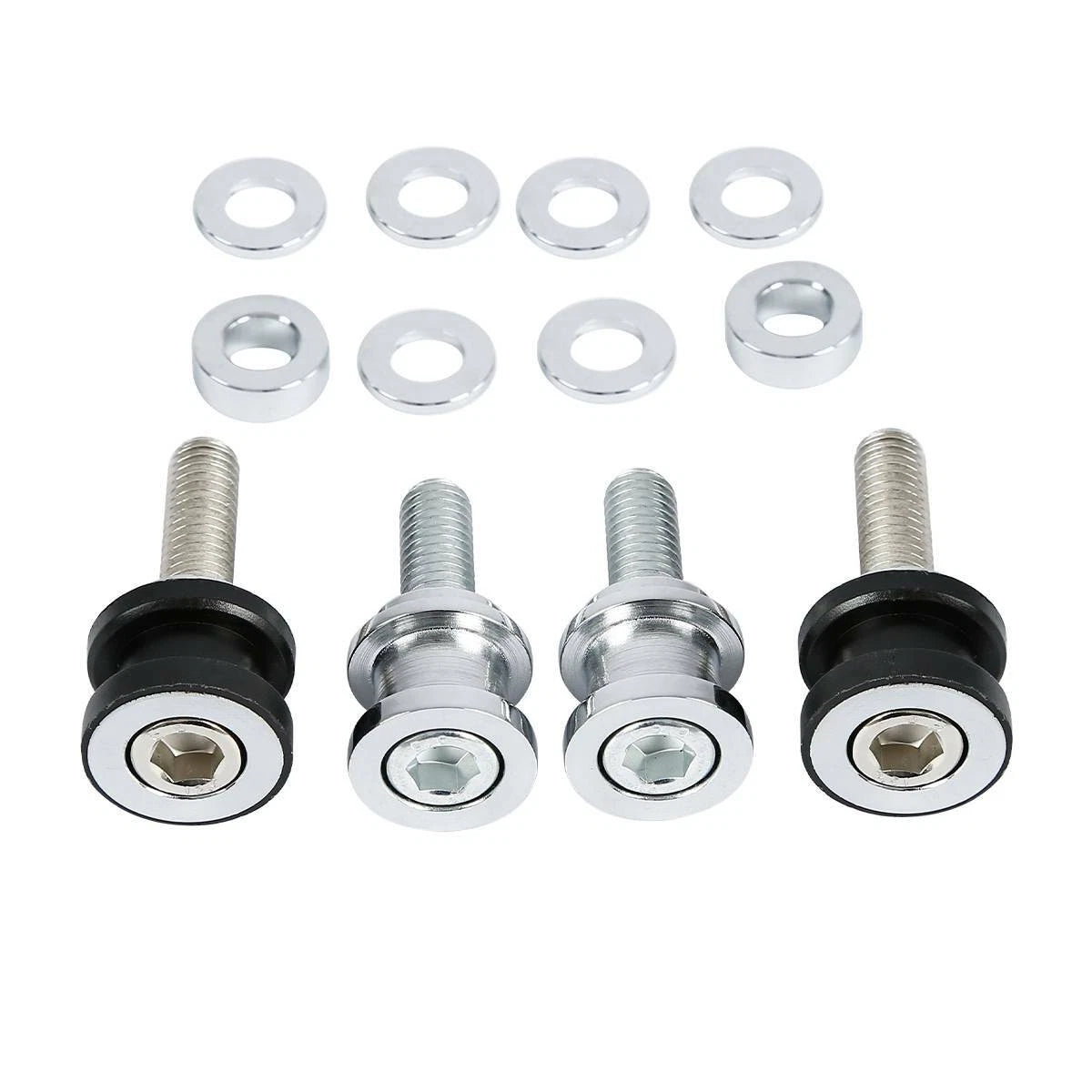 Detachable Chrome Docking Hardware Kit for Harley Fat Boy Breakout (2018–2025)