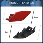 Front Left Washer Nozzle Cover Cap for Volkswagen Passat B8 (2015–2022) Red