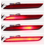 LED Rear Bumper Reflector Brake Tail Signal Light Kit for Ford Mustang (2015–2017)