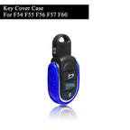 3D Union Jack Blue Key Fob Case Cover for MINI Cooper F55 F56 F57 (2014–2023)