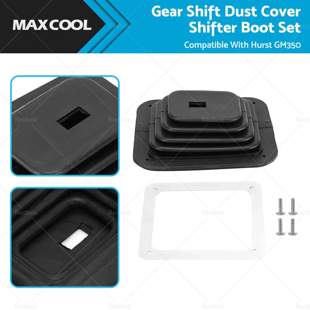 Dust Cover Boot Transmission Shift Set for GM350 Hurst (2002–2019)