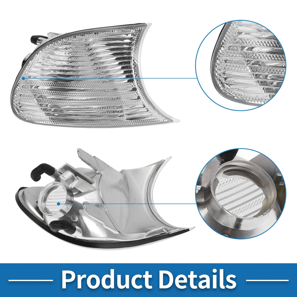 1 Pc Right Corner Signal Light Cover for BMW 3 Series E36 (2000–2001) No. 63126904308