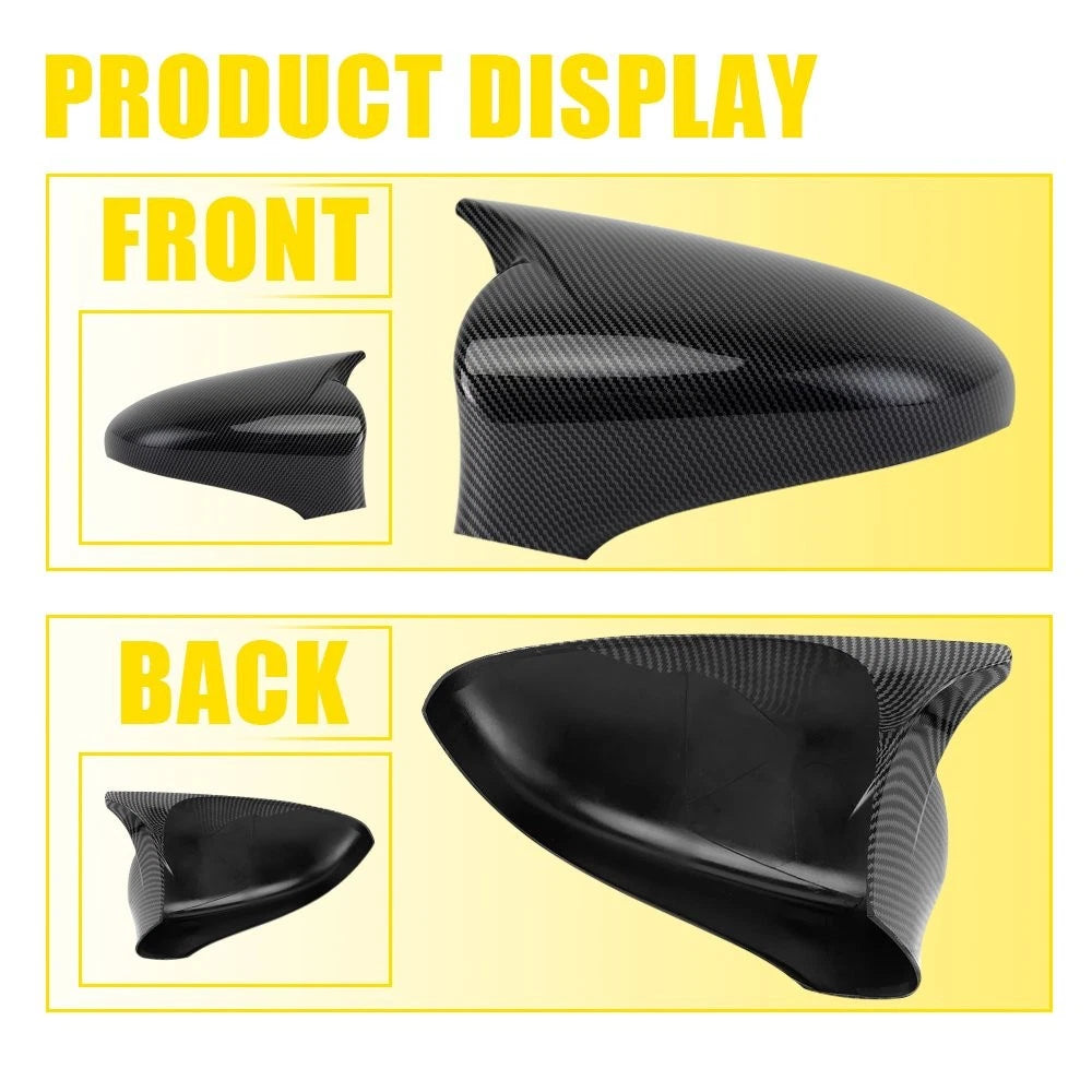 M Style Carbon Fiber Mirror Cover Cap for Lexus GS GSF ES RC RCF LS IS (2013–2020)