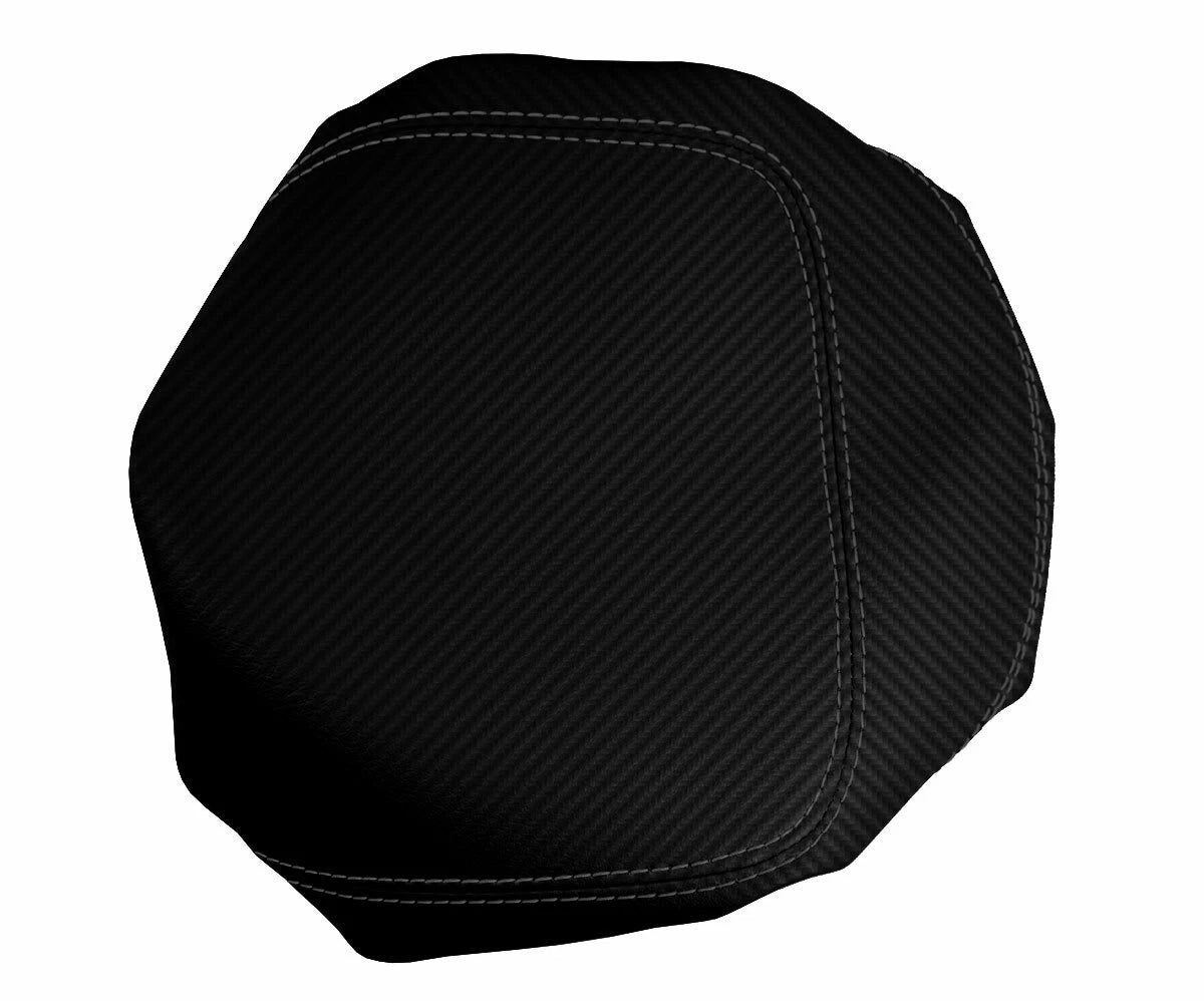 Console Lid Armrest Cover for Ford F150 Lariat (1997–2003) Carbon Fiber Black