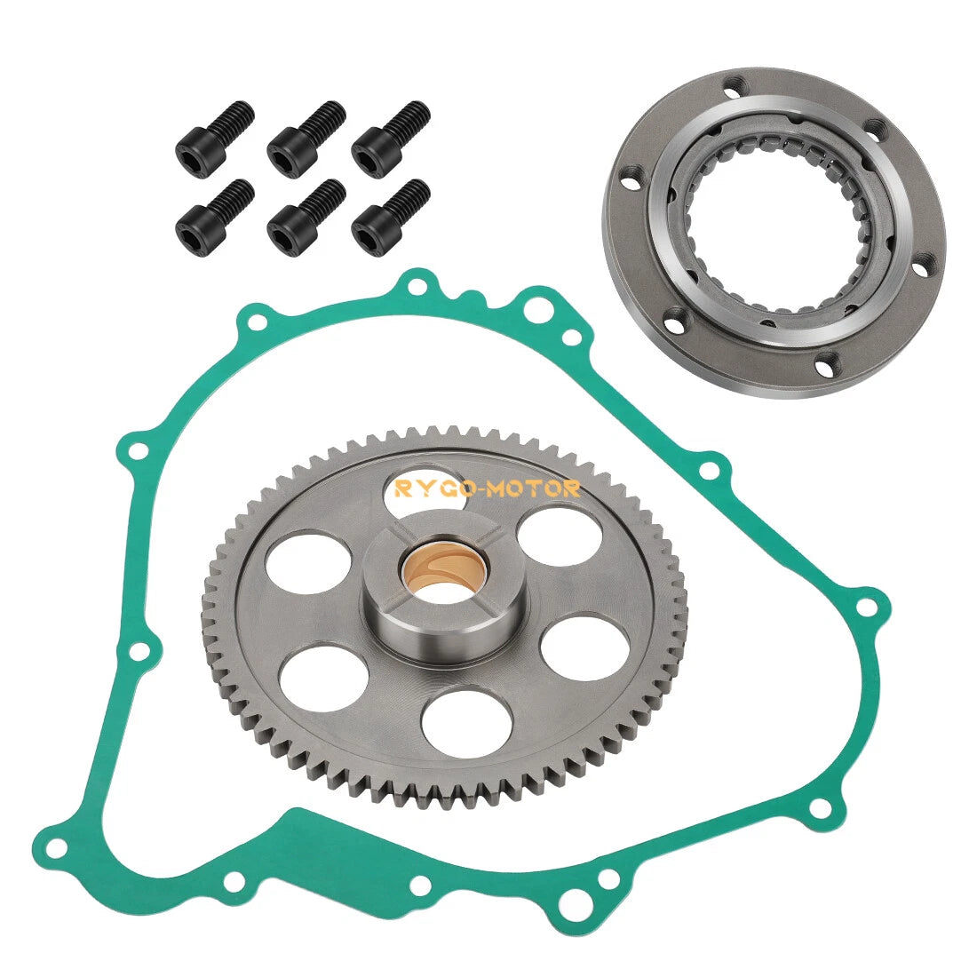 Starter Clutch Bearing Gasket Set for Yamaha Grizzly Kodiak 400 450 (2000–2018)