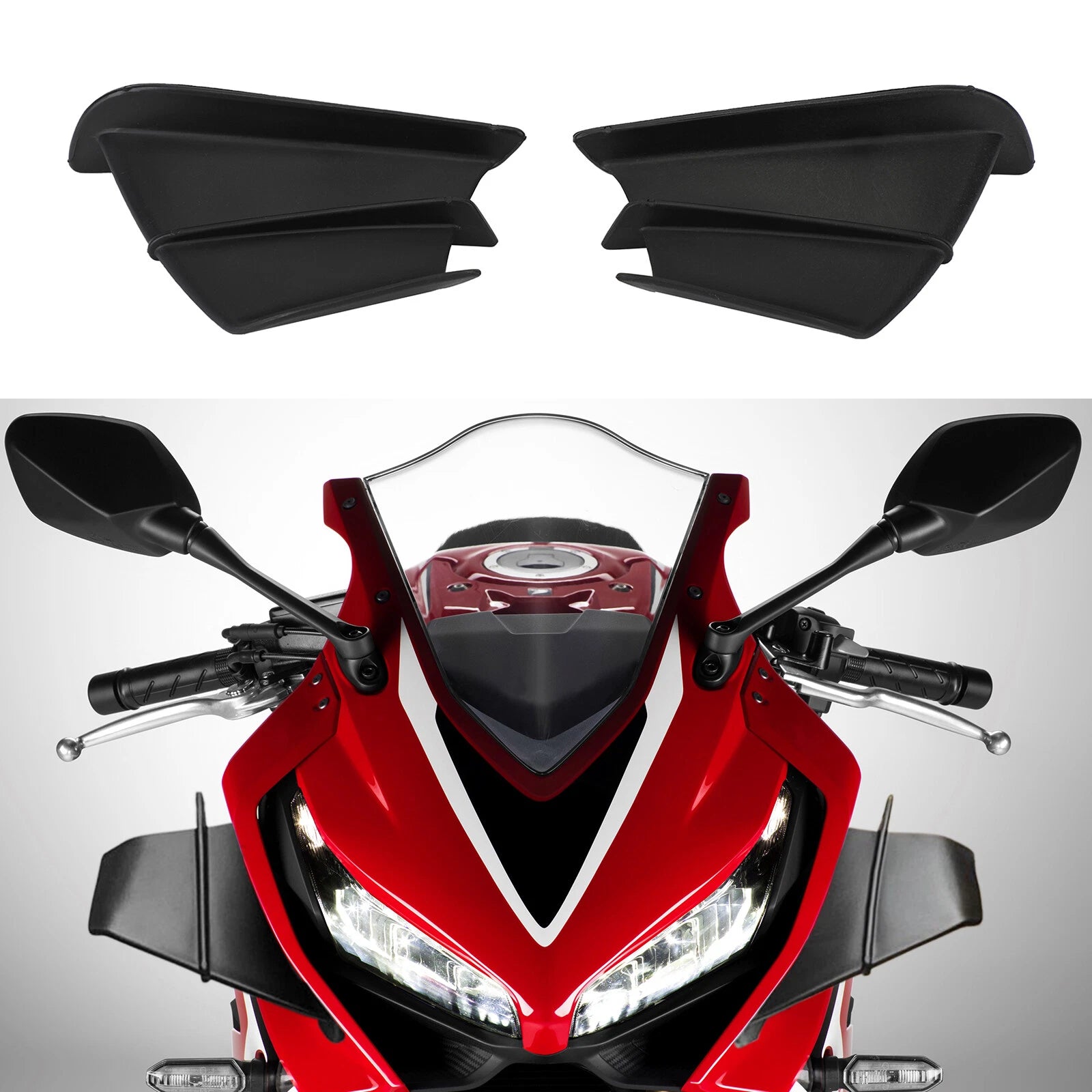 Side Winglet Wind Fin Spoiler Trim Cover for Honda CBR650R CBR500R CB1000R (2019–2023)