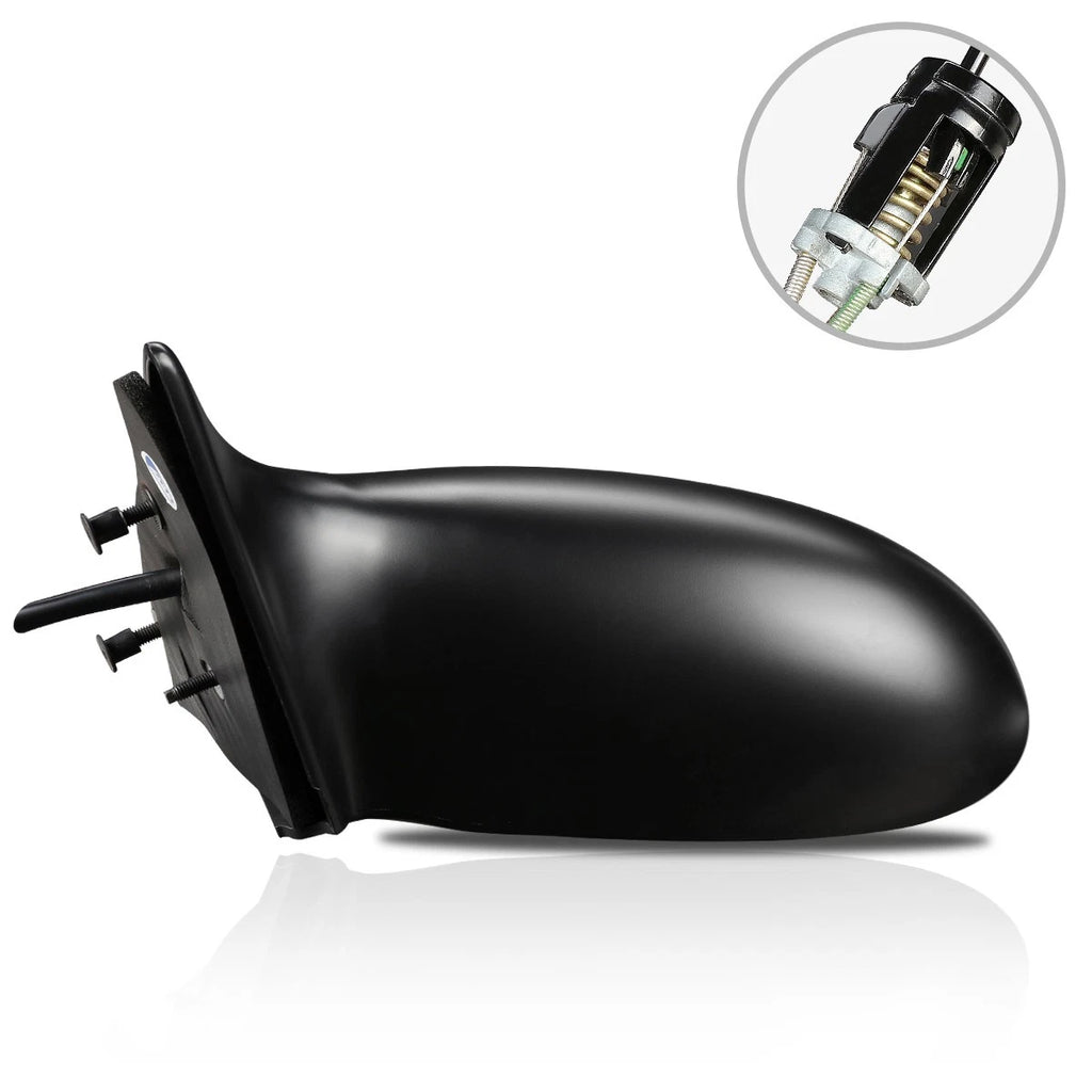 Manual Adjust Side Rear View Door Mirror Left for Alero/Grand Am (2002–2005)