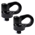Pair Gooseneck Safety Chain Anchors for Silverado F-250 F-350 Sierra