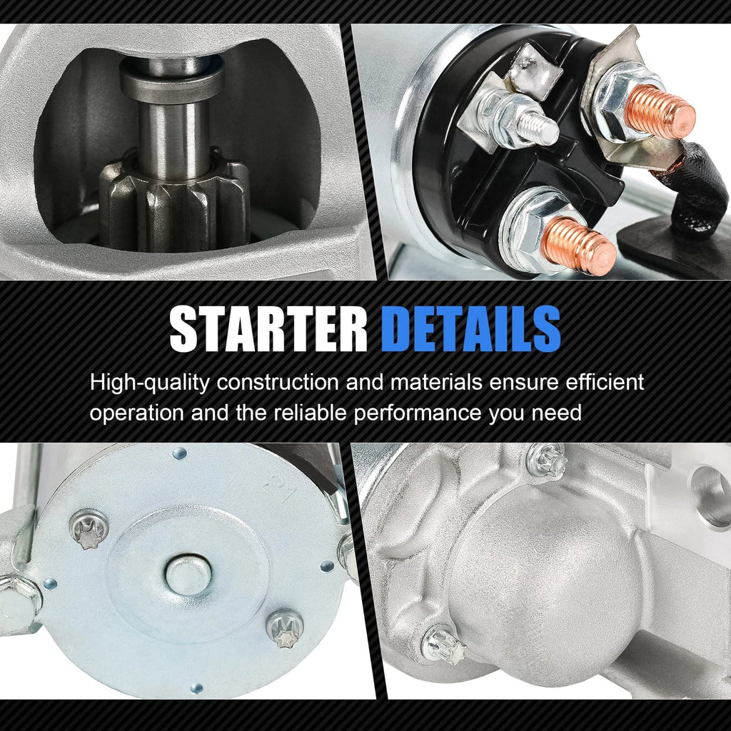 Starter for Cadillac Escalade, Chevrolet Silverado, Avalanche 1500 (2002–2020)