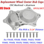 Set of 4 Wheel Center Hub Caps for VN515 (2-1/4" Low Profile)