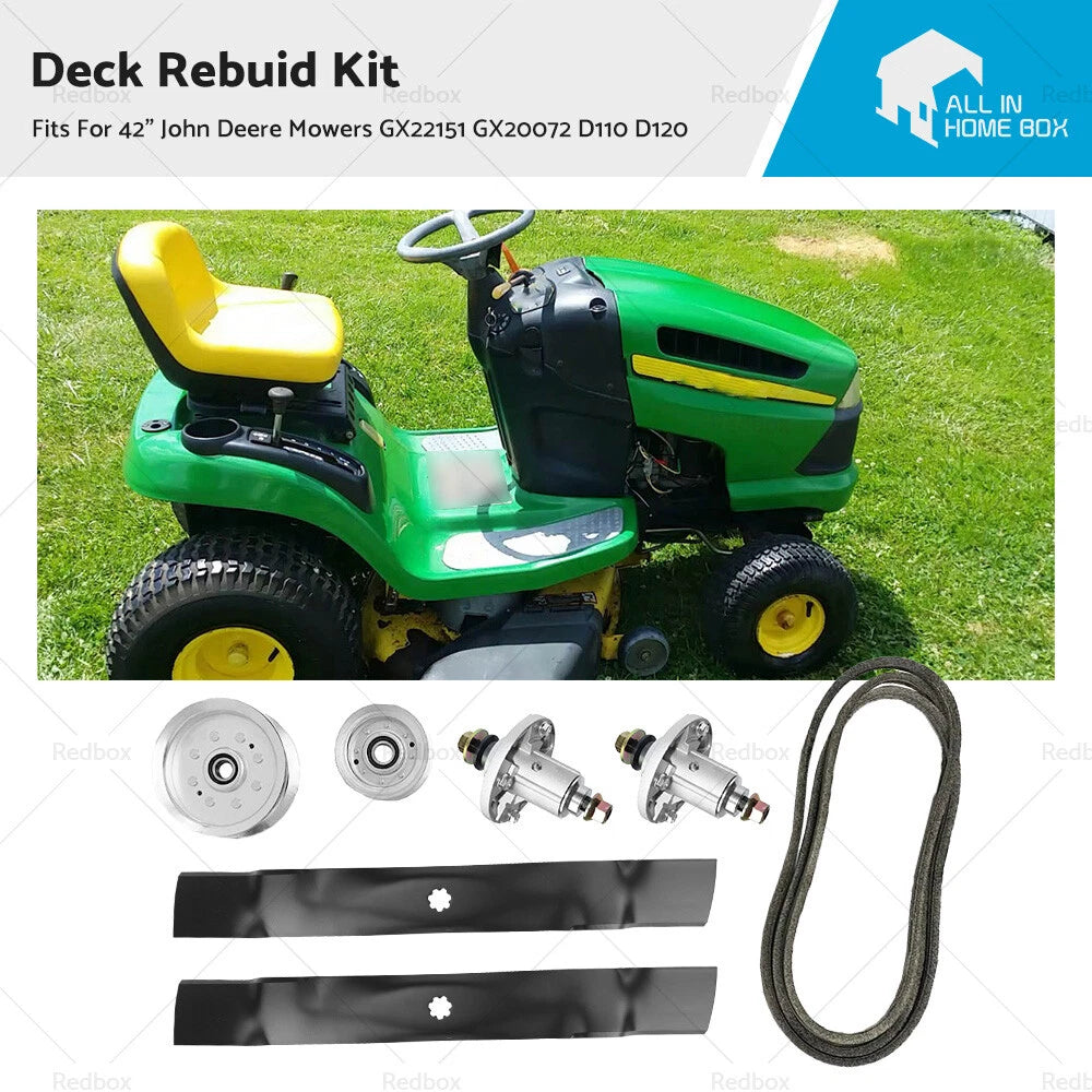 Deck Rebuild Kit for John Deere D110 D120 (42") GX22151 GX20072