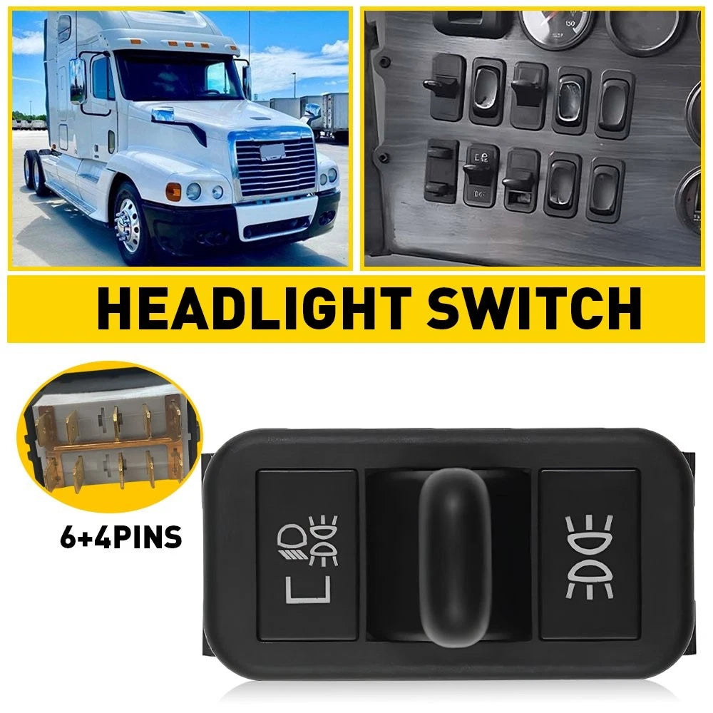Headlight Control Switch for Freightliner Columbia (2001–2011)