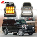 LED Front Turn Signal Smoked for Mercedes W463 G500 G550 G55 (1990–2018)