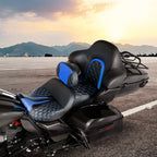 Rider Driver Backrest for Harley Touring Street Road Glide (1988–Up)