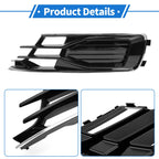 1pc Front Left Fog Light Grill for Audi A6 C7 (2014–2018) No. 4G0807681AD