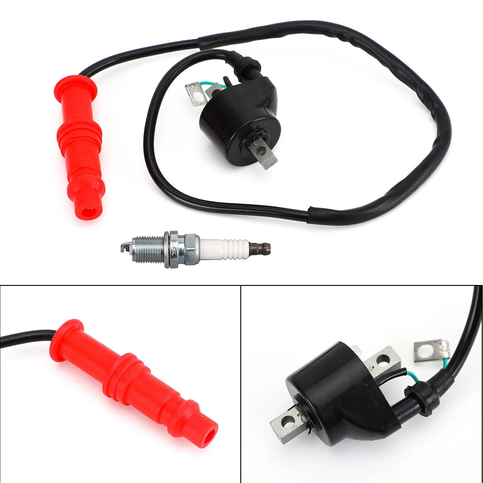 Ignition Coil & Spark Plug for Polaris Sportsman 500 (1996–2002) 3085228 3085227