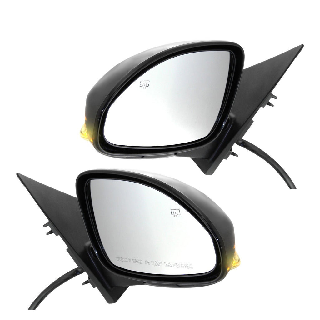 Power Mirror Set for Buick Enclave (2008–2012) Power Folding with Memory