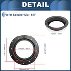 Set of 2 Speaker Spacer Rings for Volkswagen 
