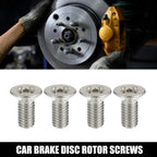 Set of 4 Brake Disc Rotor Screws Bolts Kit 93600-06014-0H for Honda Accord Civic 