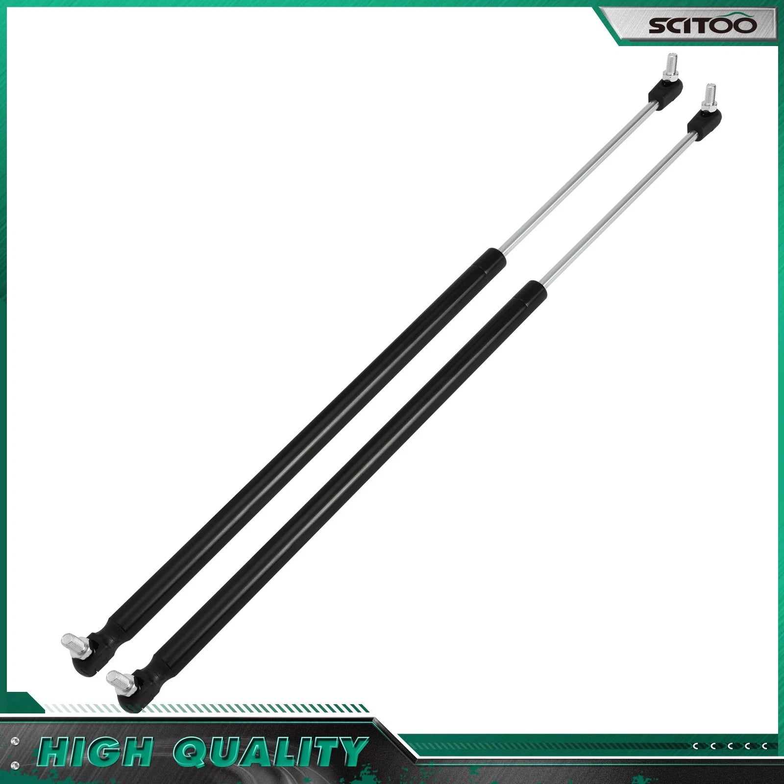 2 Pcs Rear Liftgate Lift Supports Gas Struts for Dodge Durango (1998–2003)