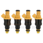 Set of 4 Fuel Injectors for Volvo 240 244 245 740 745 760 780 940 960 (1982–1998) 0280150762