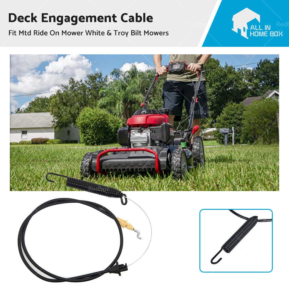 Deck Engagement Cable for MTD White Troy Bilt Mower (746-04173B)