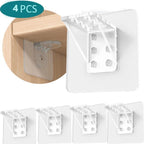 4X Shelf Support Bracket for Cabinet Shelves