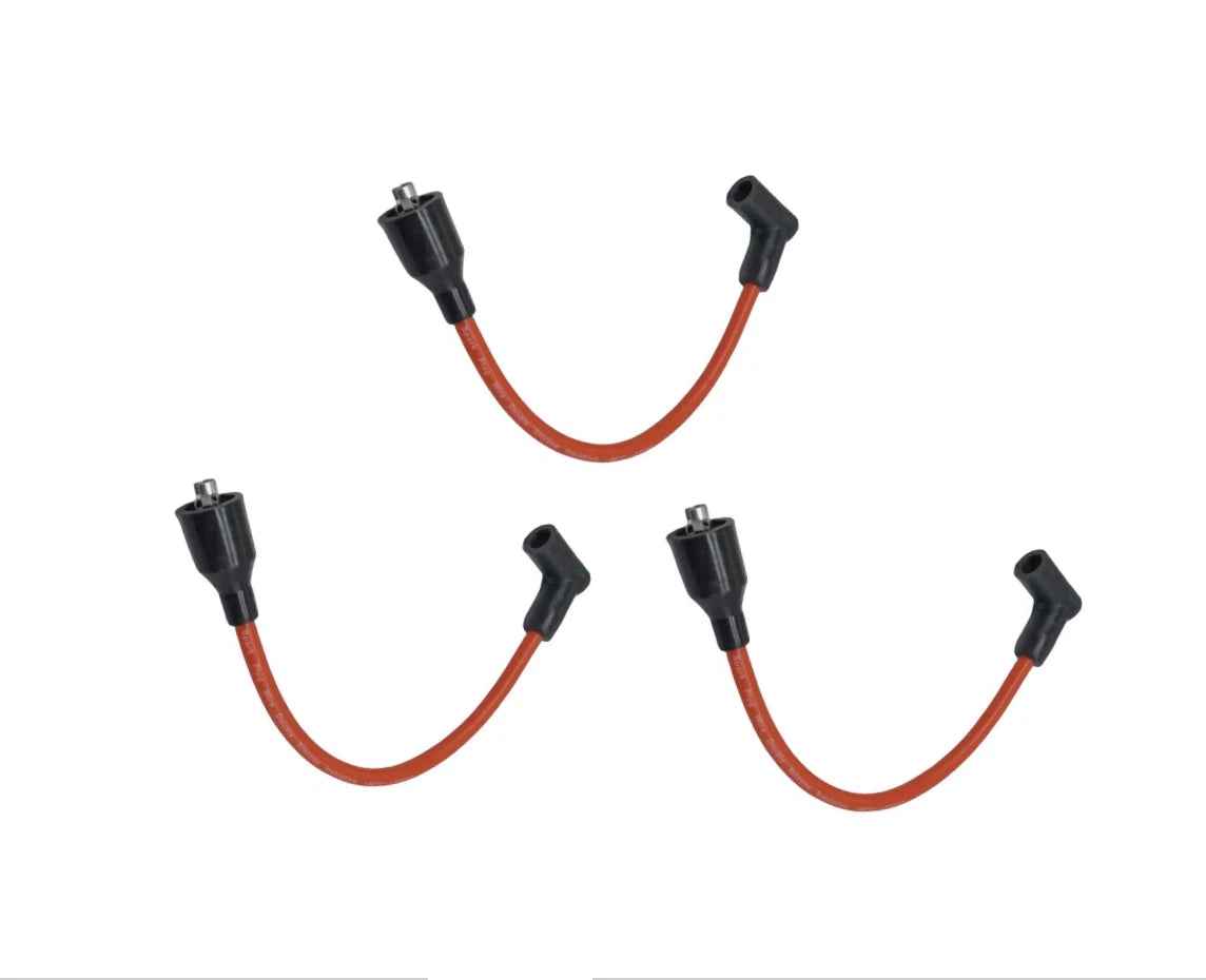 3Pcs Spark Plug-Coil Wires for Mercury 150-175-200 (12") 813715A1 90816A25 93475A25