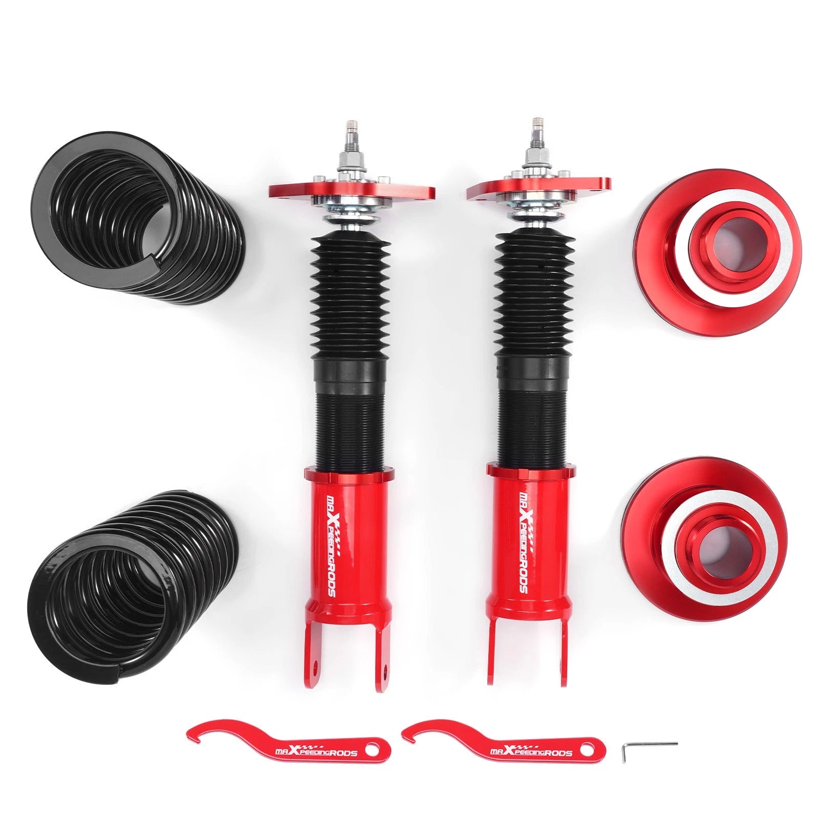 2X Rear Coilovers Lowering Suspension Kit for Nissan 350Z (2003–2009)
