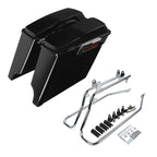 5" Stretched Saddlebags Speaker Lid Bracket for Harley Fatboy (1984–2017)