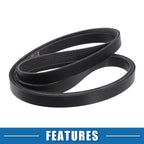 2pcs Serpentine Belt for Lexus RX 330 (2005) No. 9008091239/9008021040