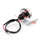 Tail Light Lamp for Cafe Racer Bobber (Chrome)